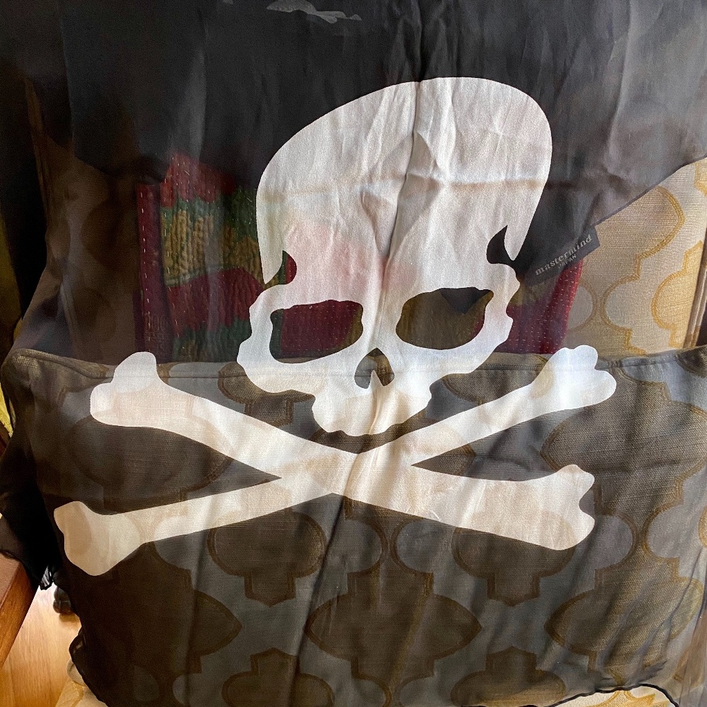 Mastermind Japan Silk scarf wrap Masaaki Homma - Picture 5 of 12